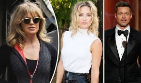 Goldie Hawn Refuses To Confirm Or Deny Claims Daughter Kate Hudson Is Dating Brad Pitt Celebrity News Showbiz Tv Express Co Uk