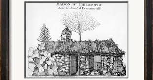 Jean Jacques Rousseau S Hermitage In Ermenonville Engraving See Also 168374 Giclee Print By French At Art Com Jacques