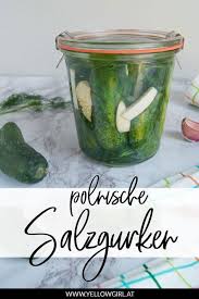 Ogorki Kiszone Polnische Salzgurken Salzgurken Eingelegte Gurken Eingelegtes Essen