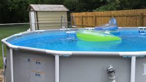 Intex 15 X 48 Prism Frame Pool Review And Mods Youtube