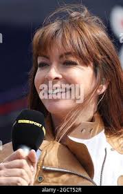 Suzi Perry (GBR) BBC F1 Presenter. British Grand Prix, Saturday 29th June  2013. Silverstone, England Stock Photo