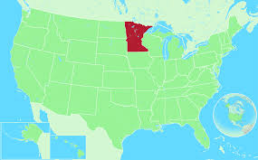 For an interactive map, please click here. Minnesota Mn Geographic Facts Maps Mapsof Net