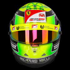 Die miniatur von mick schumacher ist eine nachbildung im maßstab 1:12. Mick Schumacher Replica Helmet 1 1 2019