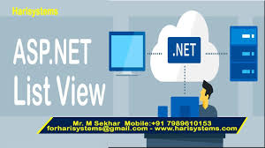 Asp Net Tutorial For Beginners List View Tutorial For Freshers Dotne Web Development Tutorial C Tutorials Tutorial