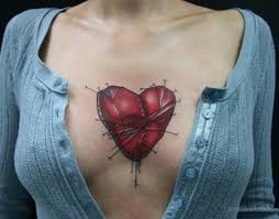 This tattoo is perfect for women who want a tattoo that can represent both love and faith since it has these two meanings as well as the heart. 100 Lovely Heart Tattoos With Meanings And Ideas Body Art Guru