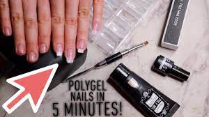 In this video i show how to do polygel nails with. How To Apply Polygel Nails In 5 Minutes Tutorial Youtube