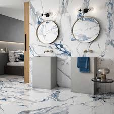 It has a rating of 4.8 with 148 reviews. Arezzo Blue Marble Porcelain Tiles From Alistair Mackintosh