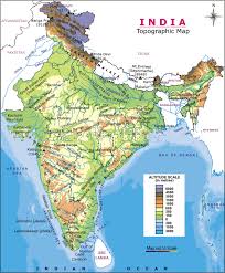 India Physical Png 550 664 India Map Geography Map World Geography Map
