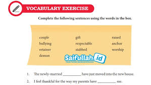 Kunci Jawaban Bahasa Inggris Chapter 12 Vocabulary Exercise Hal 162 Kelas 10 Sma Smk Ma Saifullah Id