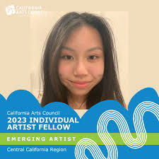 Congratulations to Eva Chen of San Mateo County, who was designated a 2023  #IndividualArtistFellow Emerging Artist and awarded $5,000 in unrestricted  funds to support their artistic practice. Eva Chen is a student