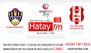 Mac Sonucu Kirikhanspor 1 0 Halide Edip Adivarspor Haberi Hatayvatan Com Hatay Haberleri