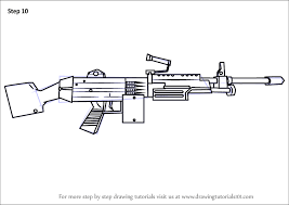 Garena free fire has an array of weapons for players to choose from. Learn How To Draw M249 From Counter Strike Counter Strike Step By Step Drawing Tutorials
