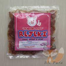 Bakon atau dendeng babi ialah sejenis daging babi awet garam. Dendeng Babi Rejeki 200gr Shopee Indonesia