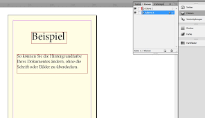 Using adobe indesign for your design needs is a great step towards making an effective design for your business and personal. Adobe Indesign Hintergrundfarbe Andern So Geht S Chip