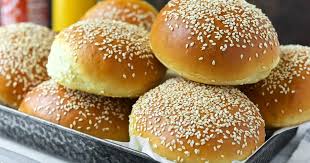 These Soft Textured Flavorful Buns Are Ideal For Burgers As Well As All Kinds Of Sandwiches Burger Buns Recipe Burger Buns Recipes