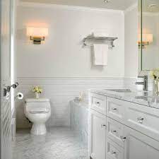 Below, we offer you the best black and white marble bathroom tiles ideas to get your creativity and inspiration going. White Marble Bathroom Traditional Bathroom Vancouver By The Sky Is The Limit Design Houzz