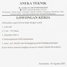 Gratis mendaftar dan menawar pekerjaan. Lowongan Kerja Purwokerto Lokerngapak Twitter