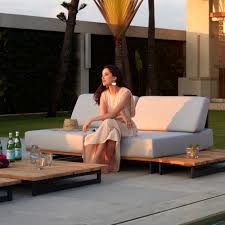 Skyline furniture rennert armless loveseat in zuma pumice bed bath & beyond $ 859.99. Ona Love Seat Outdoor Sofa By Skyline Design