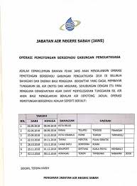 Operasi Pemotongan Bersepadu Gabungan Jabatan Air Negeri Sabah Facebook