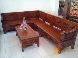 Varian ukuran kursi tamu mewah. Kursi Tamu Jati Minimalis Sudut Jakarta Timur Jualo