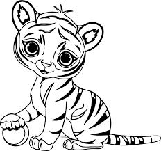 Home » cute tiger coloring pages tags. Pin On Wecoloringpage
