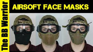 Full face mask hat airsoft military army tactical balaclava outdoor face shield. What Is The Best Face Protection For Airsoft Youtube