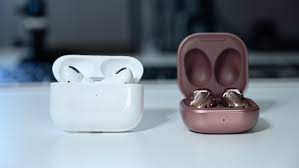 The samsung galaxy s10 has a new feature called wireless powershare that lets you turn your phone into a qi charging pad. Compared Apple S Airpods Pro Vs Samsung Galaxy Buds Plus Appleinsider