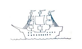 How to draw a pirate ship. How To Draw A Pirate Ship My How To Draw