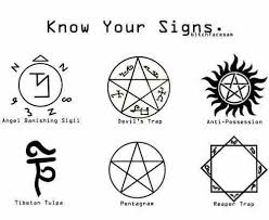 Symbols Supernatural Dessins Supernatural Surnaturel