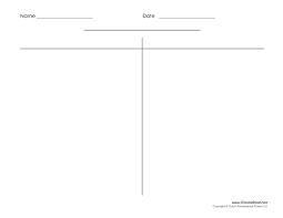 blank t chart templates printable compare and contrast