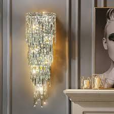 Luxury Indoor Crystal Sconce Villa