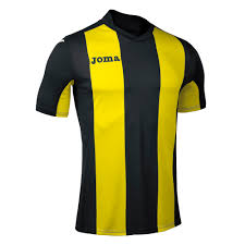 T Shirt Pisa V Black Yellow S S