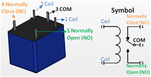 Relay 12V 10A Songle SRD-12VDC-SL-C | TechMaze General Trading