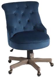 Without a doubt, not all desk chairs are created equal. Ink Blue Elsie Upholstered Office Chair Decorist