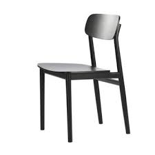 Thonet Thonet 130 Chair Black Black Stained Beech With Felt Gliders Stuhl Design Stuhle Holzstuhle