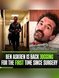 Ben Askren is finally back jogging after battling his illness earlier this  year! 🔥💪❤️#UFC #MMA #benaskren #ufc320 #UFC322
