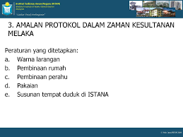 (3) putusan majelis final dan mengikat. Protokol Dan Etiket Dalam Pengurusan Majlis Ppt Download