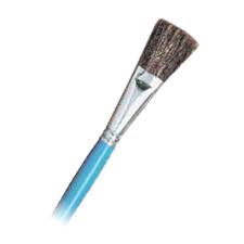 This combination of natural fibers creates a surface which is is remarkably thinner and softer than the finest bristle. Royal Natural Hair Medium Ox Hair Glaze Brush Size 3 4inch