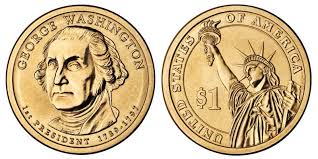 At left the edge is read with obverse up, at right now here is a sampling of the washington $1 error coins that we have seen to date. 2007 P Presidential Dollar George Washington Golden Dollar Coin Value Prices Photos Info