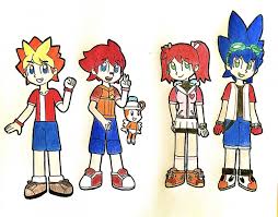 The Heroes of Ape Escape by CardenasCake17 -- Fur Affinity [dot] net