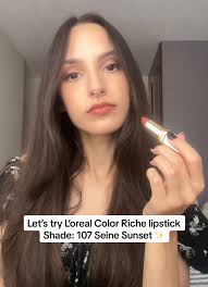 Loreal 107 Lipstick Seine Sunset