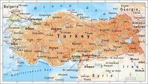 Turcia map — satellite images of turcia. Turkey Map Florinnastasa