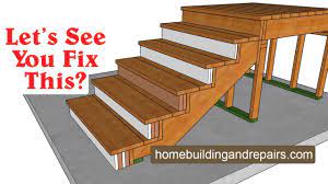 How To Increase Individual Stair Step Depth For The Entire Stairway Home Remodeling Tips Youtube