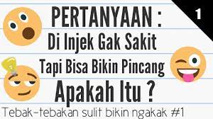Pasti udah pada tahu jawabannya, kan? Tebak Tebakan Sulit Tapi Bikin Ngakak 1 Youtube