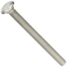 Robtec 1 2 In X 8 In Stainless Steel Carriage Bolt 10 Pack Rti2320027 Carriage Bolt Stainless Steel Fasteners Hanger Bolts