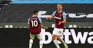 Their chance of qualifying for the champions league has almost gone, but a europa league place is. West Ham 2 2 Brighton Soucek Rescues Point For Sluggish Hammers