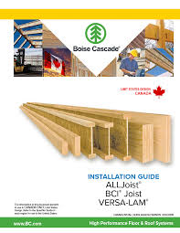 Bci Floor Joist Span Chart Best Picture Of Chart Anyimage Org