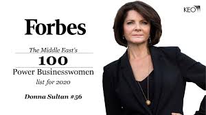 KEO's President and CEO, Donna Sultan, has once again been named one of the  Middle East's 100 #Power #Businesswomen in 2020 by Forbes. This prestigious  list recognizes women who are undisputed leaders