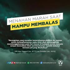 Menahan Marah Saat Mampu Membalas Motivasi Marah Kata Kata Motivasi