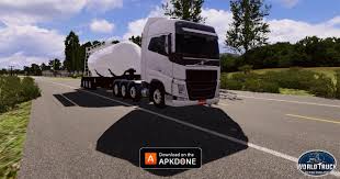 New Apk World Truck Driving Simulator Mod Apk 1 169 Unlimited Money Updated Modded Apkdone Truck Driving Jobs Driving Jobs Trucks